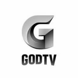 โลโก้ข้อความ GODTV ซึ่งต้องแยกจากแอป GODIPTV